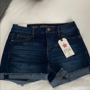 Vanilla Star Jean Shorts